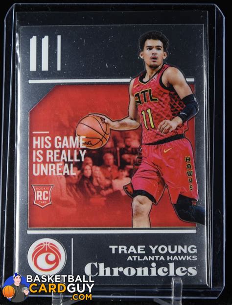 trae young basketball card
